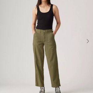 Levi Olive Green Utility Pants